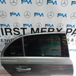 MERCEDES BENZ A-CLASS W177 DRIVER REAR DOOR OSR GREY 2018 ON COMPLETE FMD197