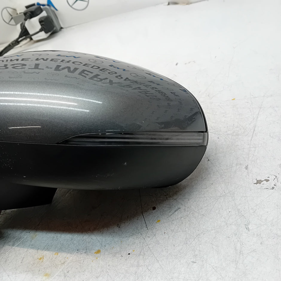 MERCEDES A-CLASS  W177 PASSENGER SIDE WING MIRROR A1778104304 GREY FMM33