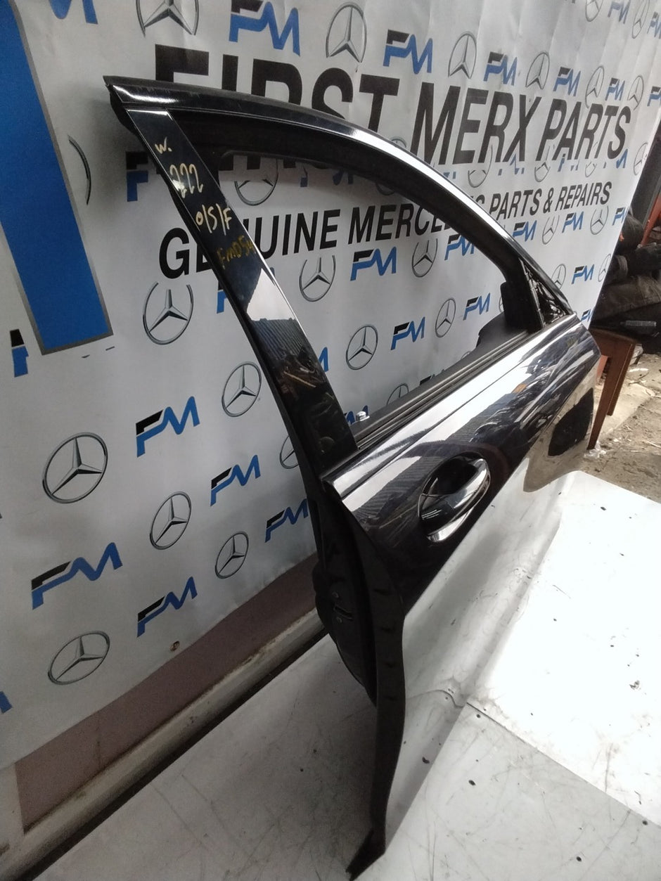MERCEDES S-CLASS W222 DRIVER SIDE FRONT DOOR O/S/F COMPLETE BROWN FMD54
