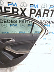 MERCEDES C-CLASS W176 DRIVER REAR DOOR OSR WHITE 2012-18 COMPLETE FMD323