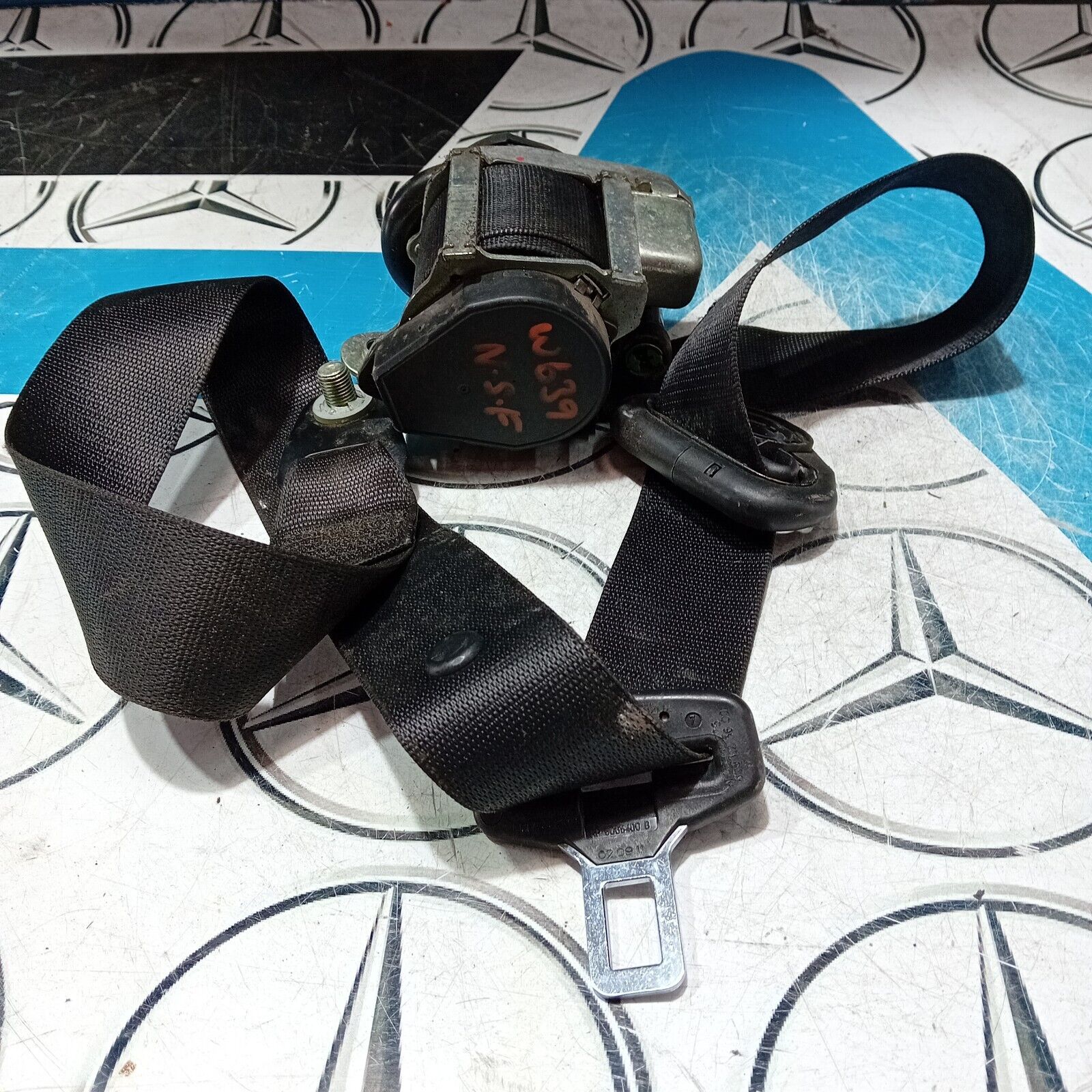 MERCEDES VITO CDI E5 PANEL VAN 2003-2013 SEAT BELT - DRIVER FRONT A6398603885