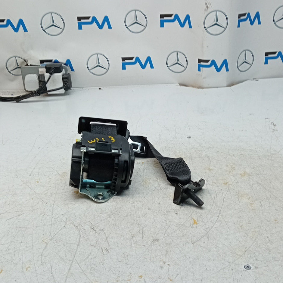 MERCEDES BENZ E-CLASS W213 SEAT BELT REAR DRIVER A2138602885 BLACK 2016 FM001231