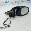 MERCEDES E-CLASS W213 DRIVER WING MIRROR OS BLUE 2016 BS PL A2138104000 FMM58 