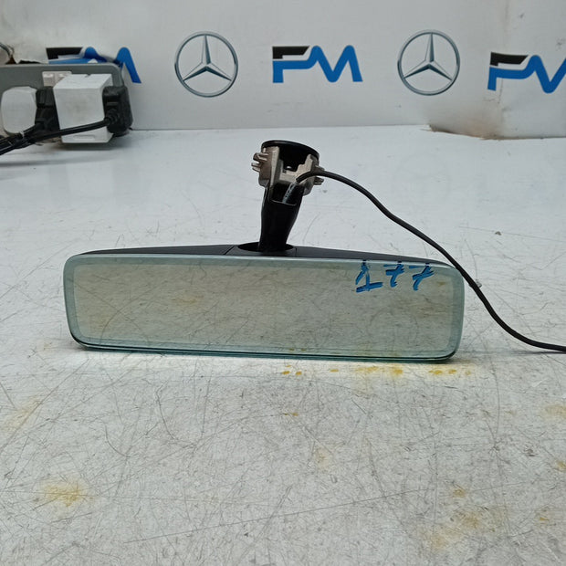 MERCEDES A-CLASS W177 INTERIOR REAR VIEW MIRROR BLACK A1778108405 2018 FM001516
