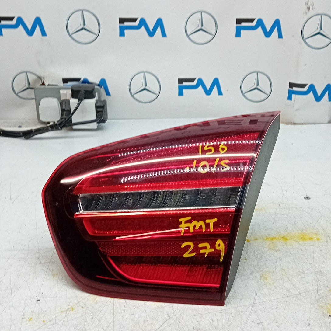 MERCEDES GLA X156 DRIVER RIGHT OS REAR INNER TAIL LIGHT A1569069000 2019 FMT279