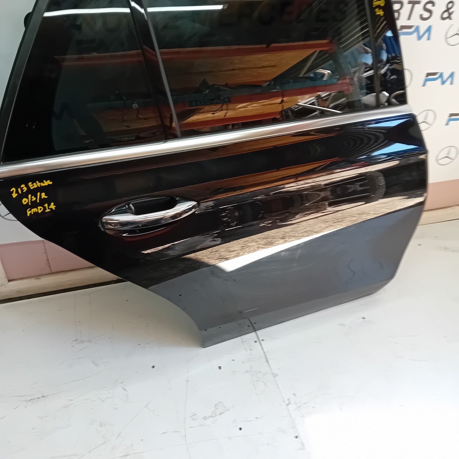 MERCEDES BENZ E CLASS ESTATE W213 DRIVER SIDE REAR DOOR ( OFFSIDE REAR ) FMD14