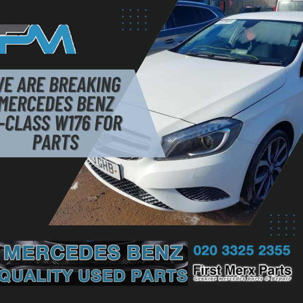 MERCEDES BENZ A-CLASS W176  - BREAKING/ ENGINE AND GEAR BOX