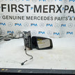 MERCEDES B-CLASS W246 DRIVER WING MIRROR IS BLACK A2468103016 FMM77