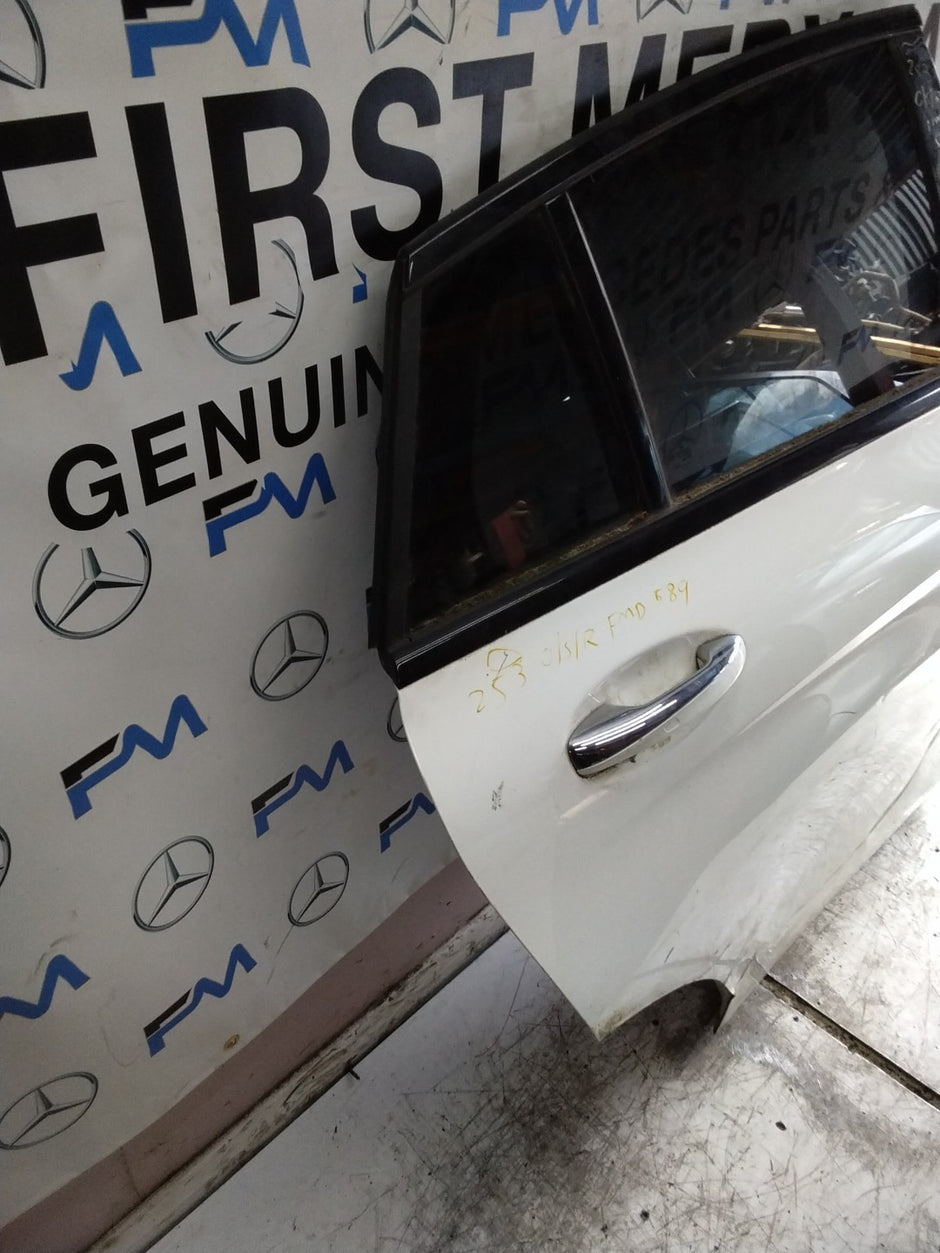 MERCEDES GLC X253  DRIVER REAR DOOR OSR WHITE 2016-22 FMD589