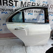 MERCEDES C-CLASS W205 SALOON DRIVER REAR DOOR OSR WHITE 2014 ON COMPLETE FMD211