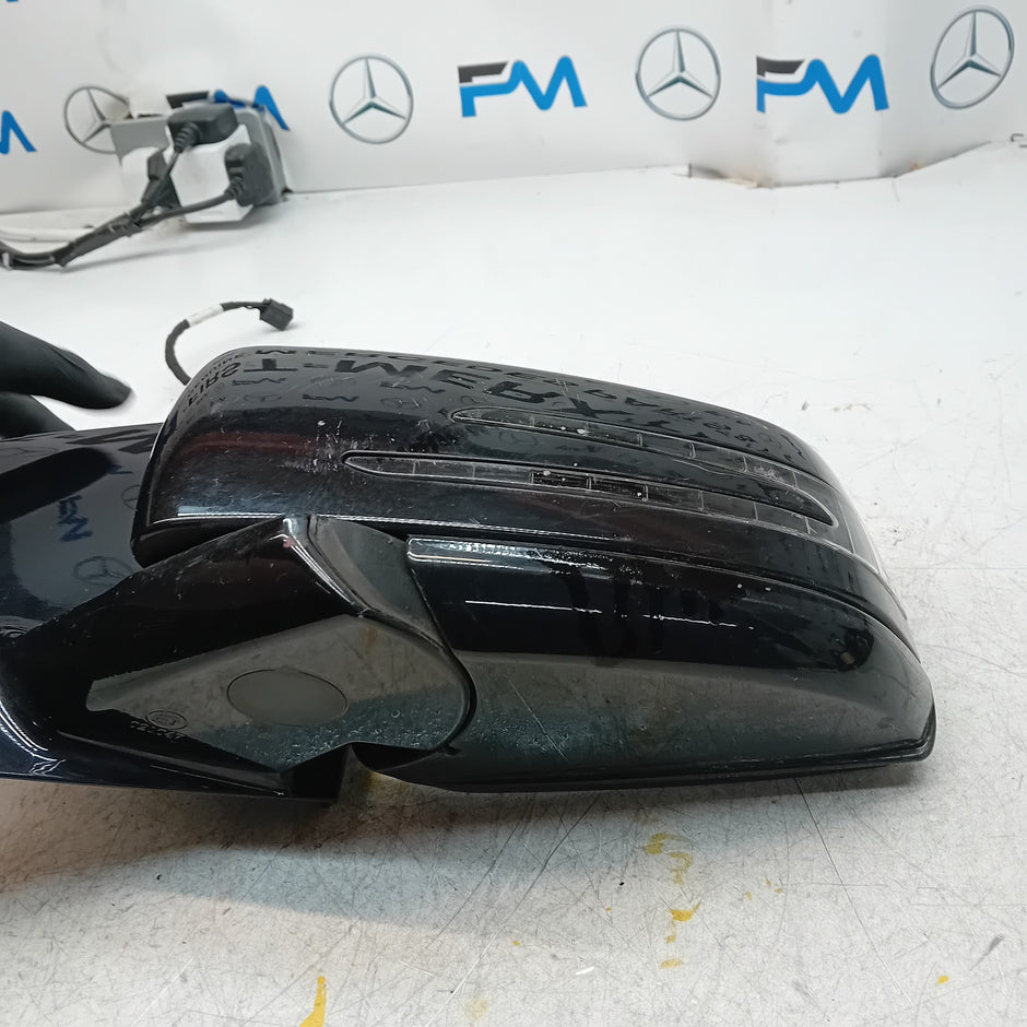 MERCEDES BENZ  B-CLASS  W246 PASSENGER SIDE WING MIRROR BLACK FMM41