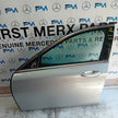 MERCEDES E-CLASS W213 PASSENGER FRONT DOOR NSF 2016 ON SILVER COMPLETE  FMD512