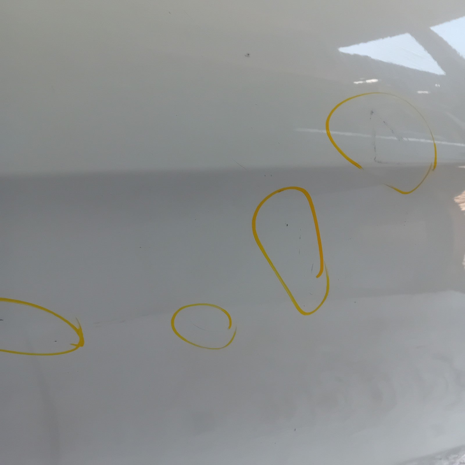 MERCEDES CLA W117 DRIVER REAR DOOR OSR WHITE 2014 COMPLETE FMD472