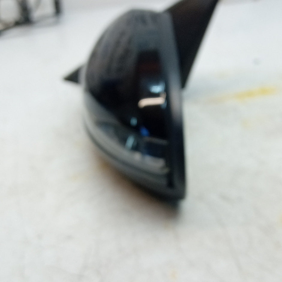 MERCEDES C-CLASS W205 PASSENGER  WING MIRROR NSF BLACK 2014 PL A2058101916 FMM64