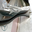 MEECEDS C-CLASS W204 PASSENGER REAR DOOR NSR GREY 2008-2014  FMD401