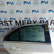 MERCEDES C-CLASS W205 COUP DRIVER REAR DOOR O/S/R WHITE 2014 ON COMPLETE FMD170