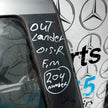 MITSUBISHI OUTLANDER DRIVER SIDE REAR DOOR ( OFF SIDE REAR )