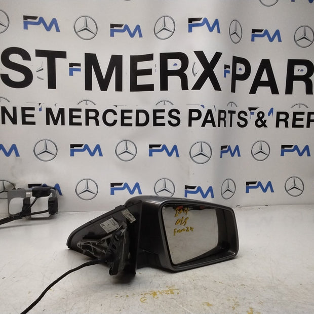 MERCEDES C-CLASS  W204 DRIVER SIDE WING MIRROR A1708100216 GREY FMM24