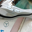 MERCEDES BENZ C-CLASS W204 PASSENGER REAR DOOR NSR SILVER 2008-14 FMD465