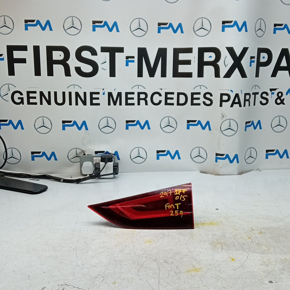 MERCEDES B-CLASS W247 DRIVER RIGHT OS REAR INNER TAIL LIGHT A2479063801 FMT259