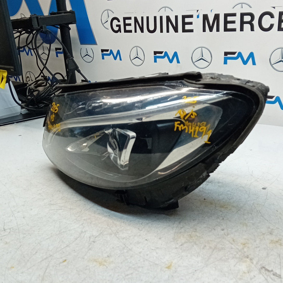 MERCEDES C-CLASS W205 N/S HIGH PERFORMANCE HEADLIGHT A2059063903 14-19 FMH191