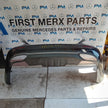 MERCEDES E-CLASS W213 SALOON REAR BUMPER 2016 A2138850025 BLACK COMPLETE FMX101