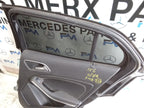 MERCEDES BENZ GLA X156 DRIVER REAR DOOR OSR BLACK 2014-19 COMPLETE FMD321