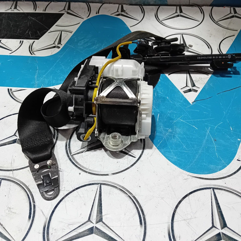2016/2021 MERCEDES BENZ E-CLASS W213 FRONT LEFT SEAT BELT BLACK A2138605500