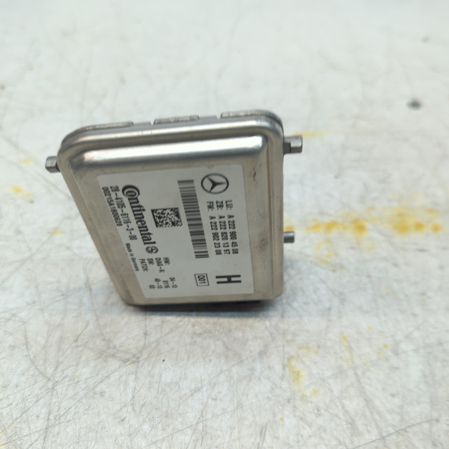 MERCEDES BENZ S-CLASS W222 FRONT WINDSHIELD CAMERA CONTROL A2229004508 FM001417