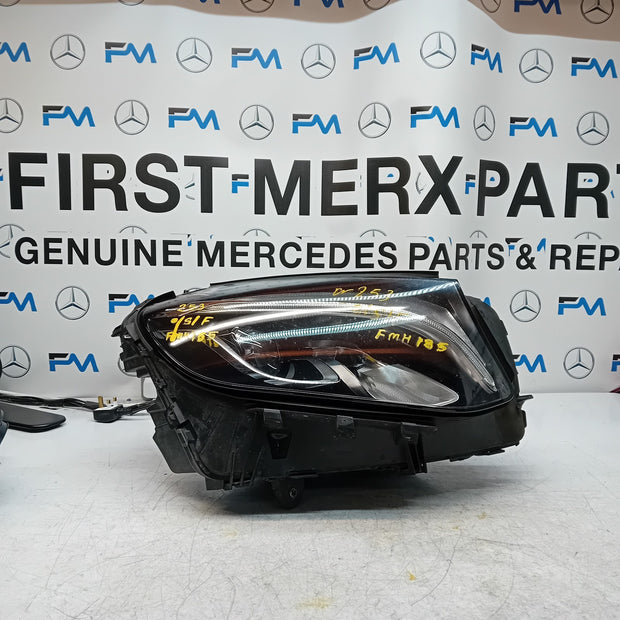 MERCEDES GLC W253 DRIVER HIGH PERFORM COMPLETE HEADLIGHT A2539065401 2016 FMH185