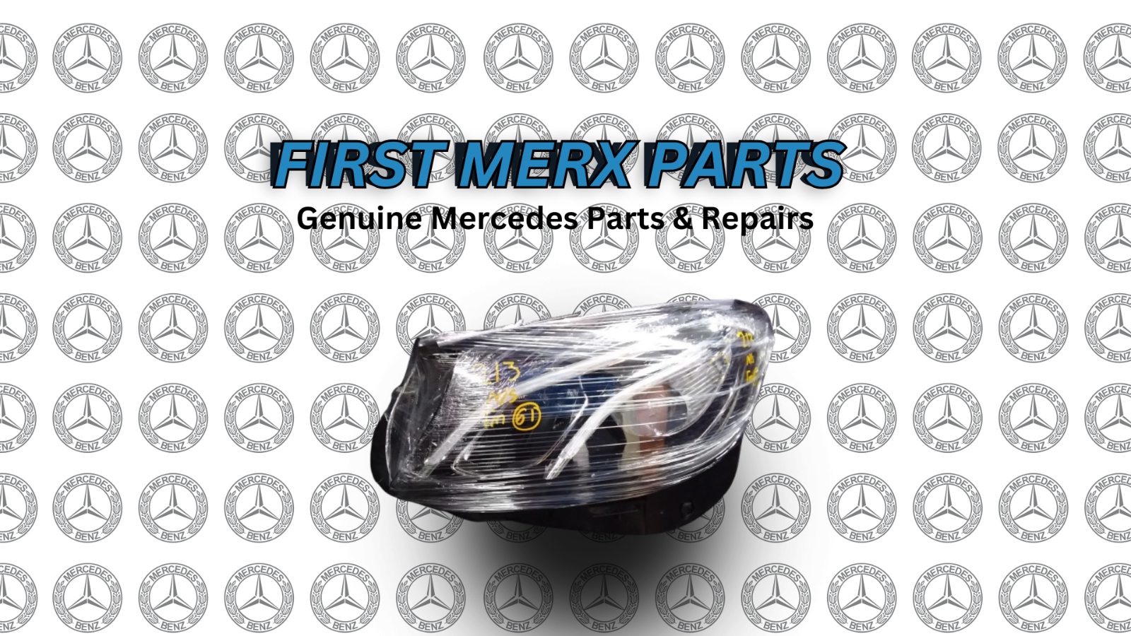 MERCEDES E CLASS W213 2016-2021 PASSENGER SIDE LED HEADLIGHT A2139064104 FM61