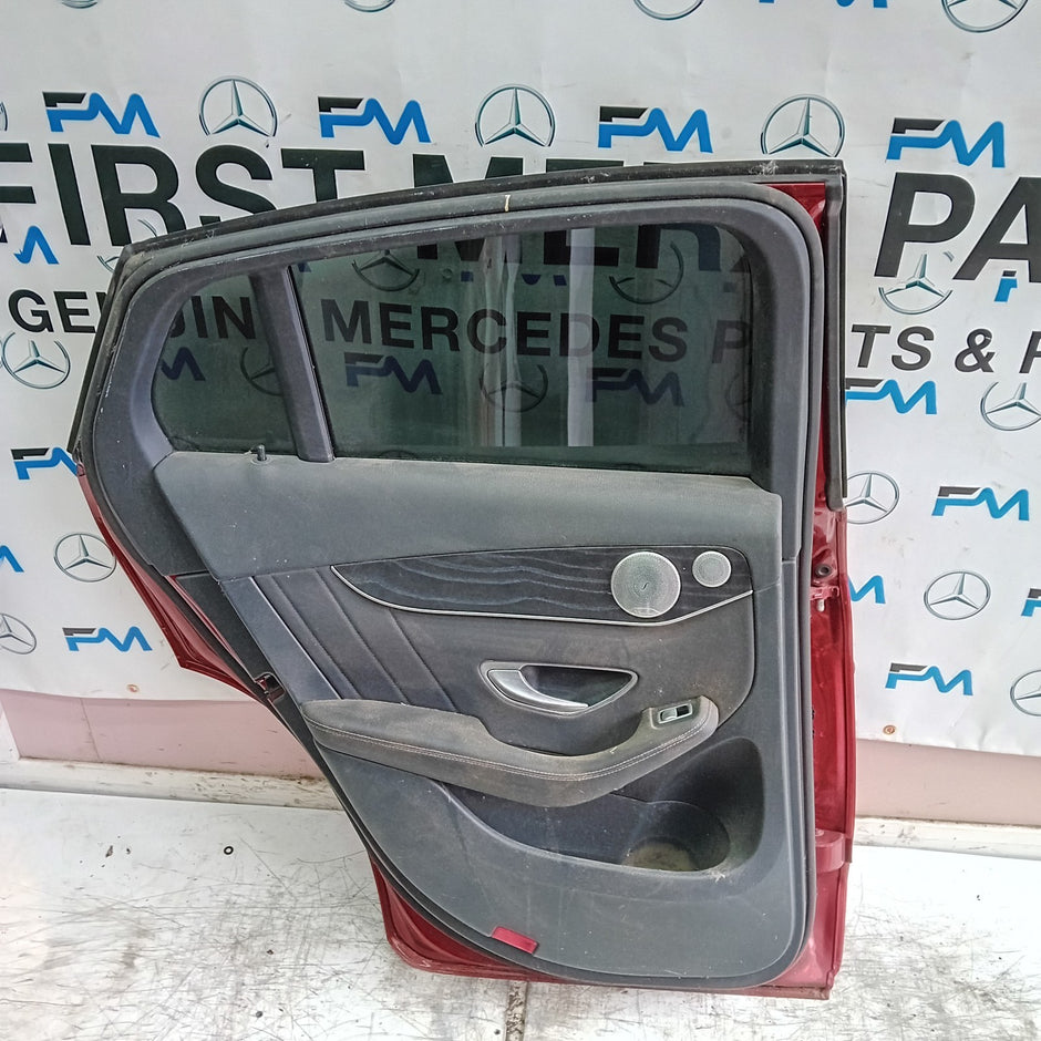 MERCEDES GLC X253 CP PASSENGER REAR DOOR NSR RED 2016 ON COMPLETE FMD378