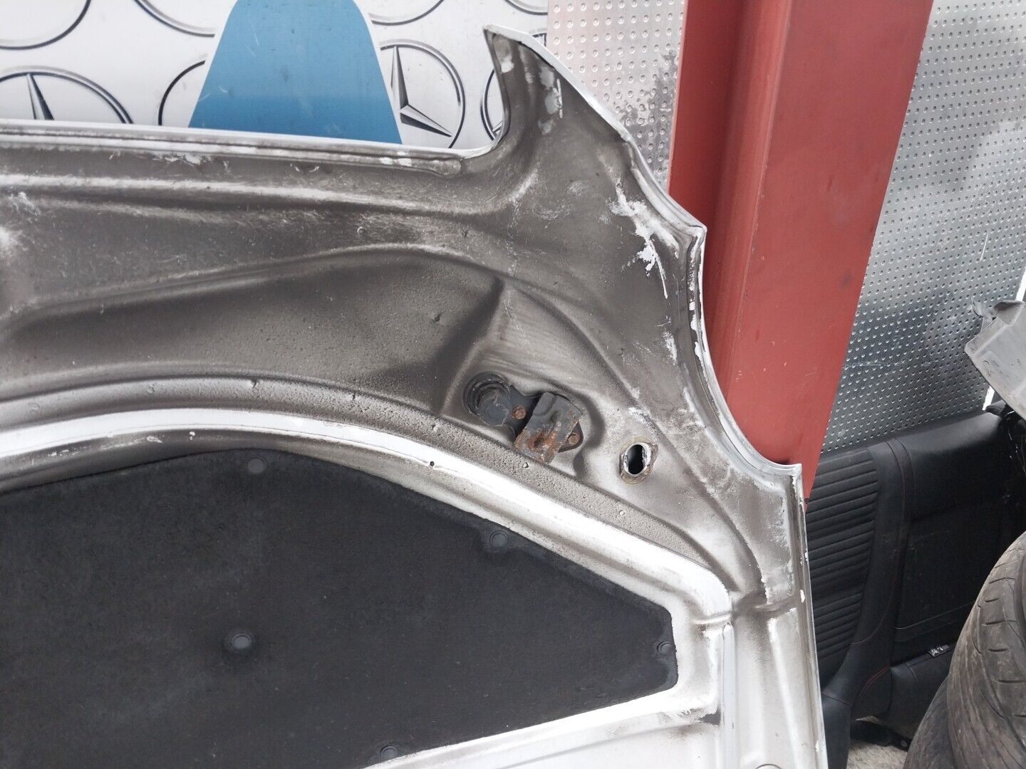 MERCEDES R CLASS W251 COMPLETE FRONT BONNET HOOD IN SILVER SILVER 775 2007