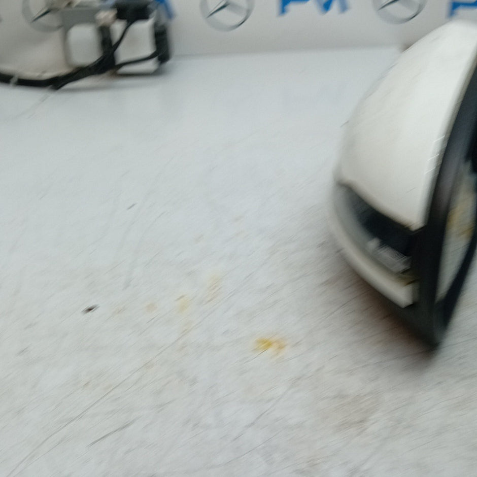 MERCEDES C-CLASS W205 PASSENGER WING MIRROR NS WHITE 2014 PL A2058101916 FMM60