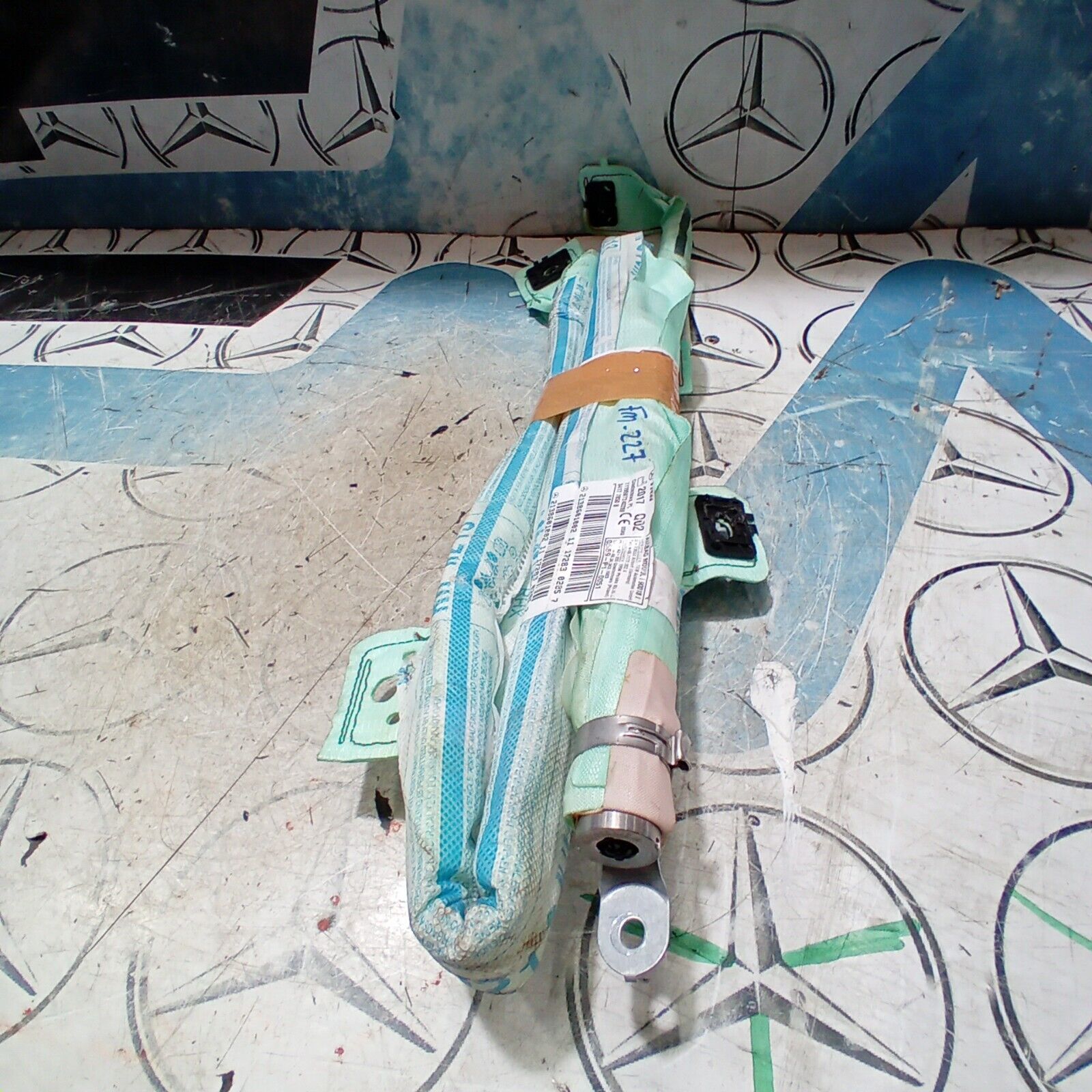 MERCEDES BENZ E-CLASS AIR ROOF BAG CURTAIN O/S 2020 W213 2138601002 FM227