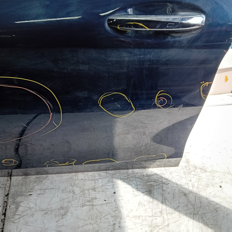MERCEDES C-CLASS W205 PASSENGER FRONT DOOR NSF BLUE 2014 ON FMD230