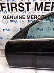 MERCEDES BENZ C-CLASS W204 PASSENGER SIDE FRONT DOOR N/S/F COMPLETE BLACK FMD68