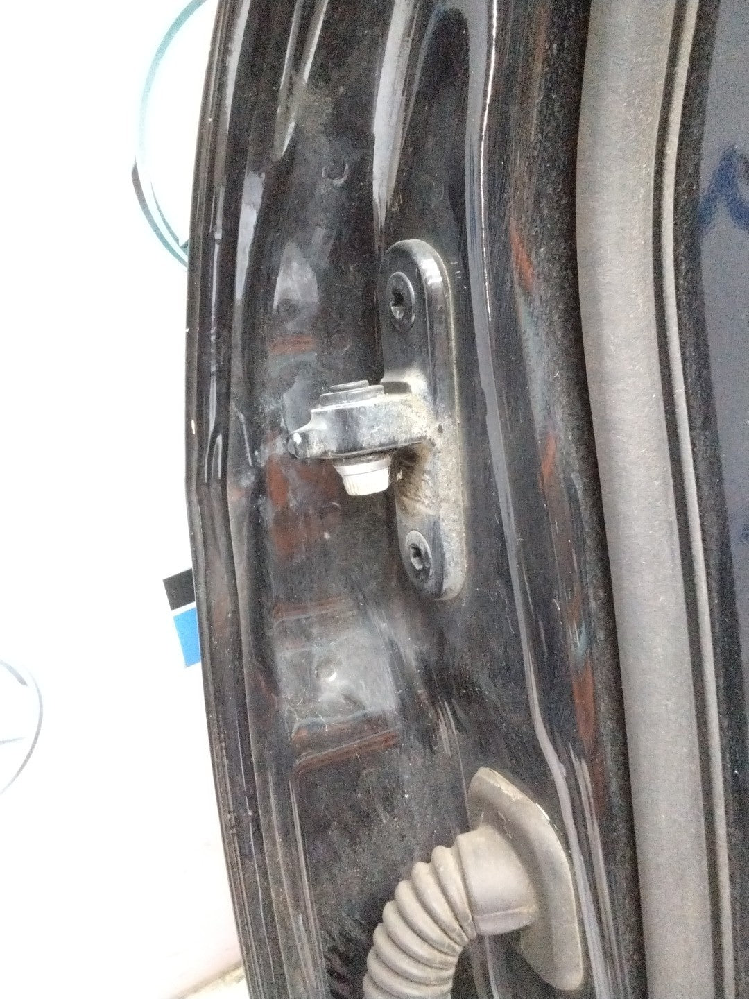 MERCEDES BENZ  A-CLASS W176 DRIVER SIDE REAR DOOR O/S/R COMPLETE BLACK FMD93