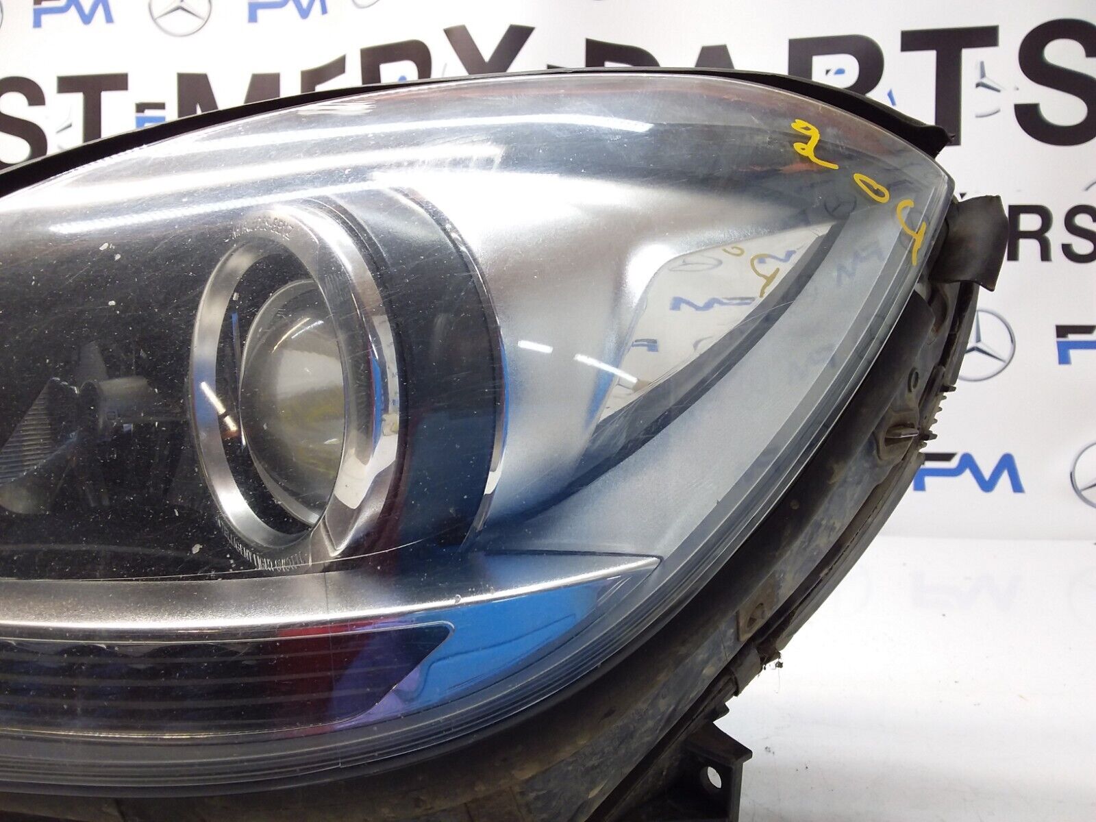 2011 MERCEDES C-CLASS W204 HEADLIGHT PASSENGER NS A2048205750 FMH126 
