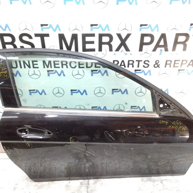 MERCEDES C-CLASS W204 SLN DRIVER FRONT DOOR OSF BLACK 2008-14  FMD534