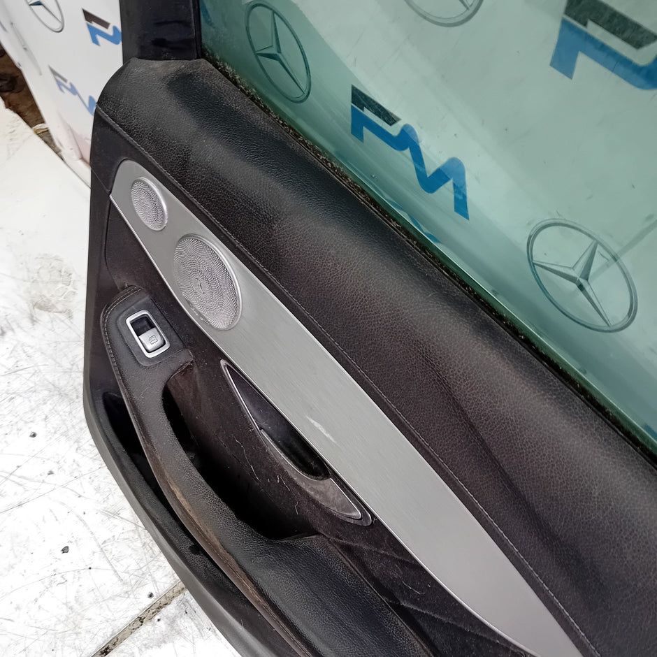 MERCEDES BENZ C-CLASS W205 DRIVER SIDE REAR DOOR O/S/R  GREY FMD131