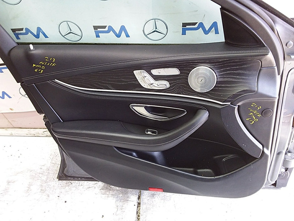 MERCEDES E-CLS W213 SLN PASSENGER FRONT DOOR NSF GREY 2016-23 COMPLETE FMD613