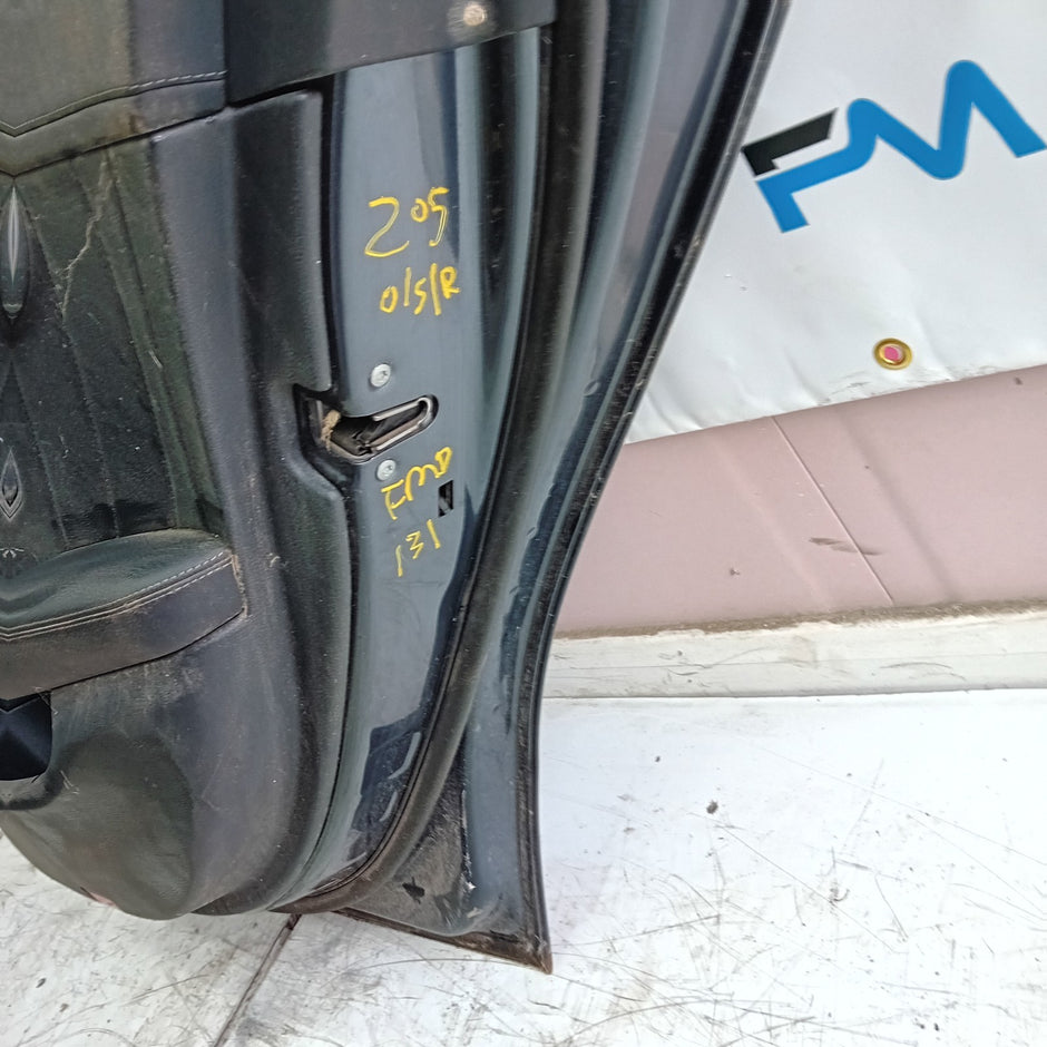 MERCEDES BENZ C-CLASS W205 DRIVER SIDE REAR DOOR O/S/R  GREY FMD131