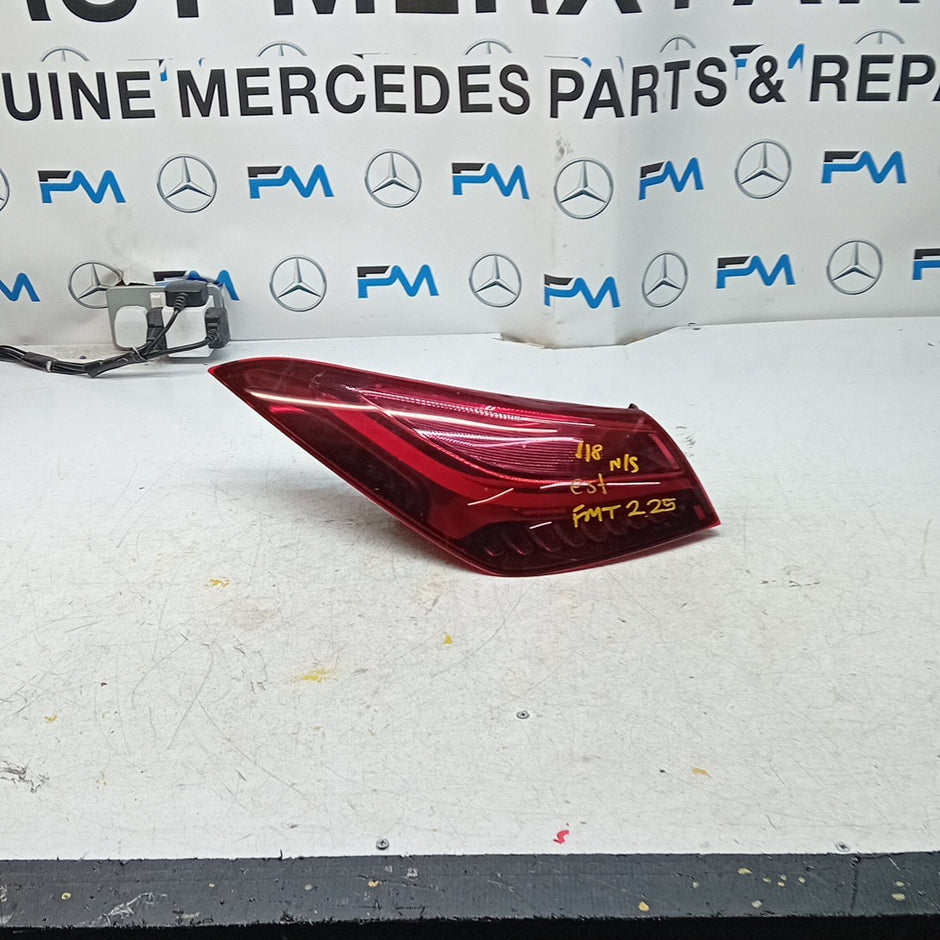 MERCEDES CLA W118 PASSENGER SIDE LEFT NS REAR TAIL LIGHT A1189063701 FMT225