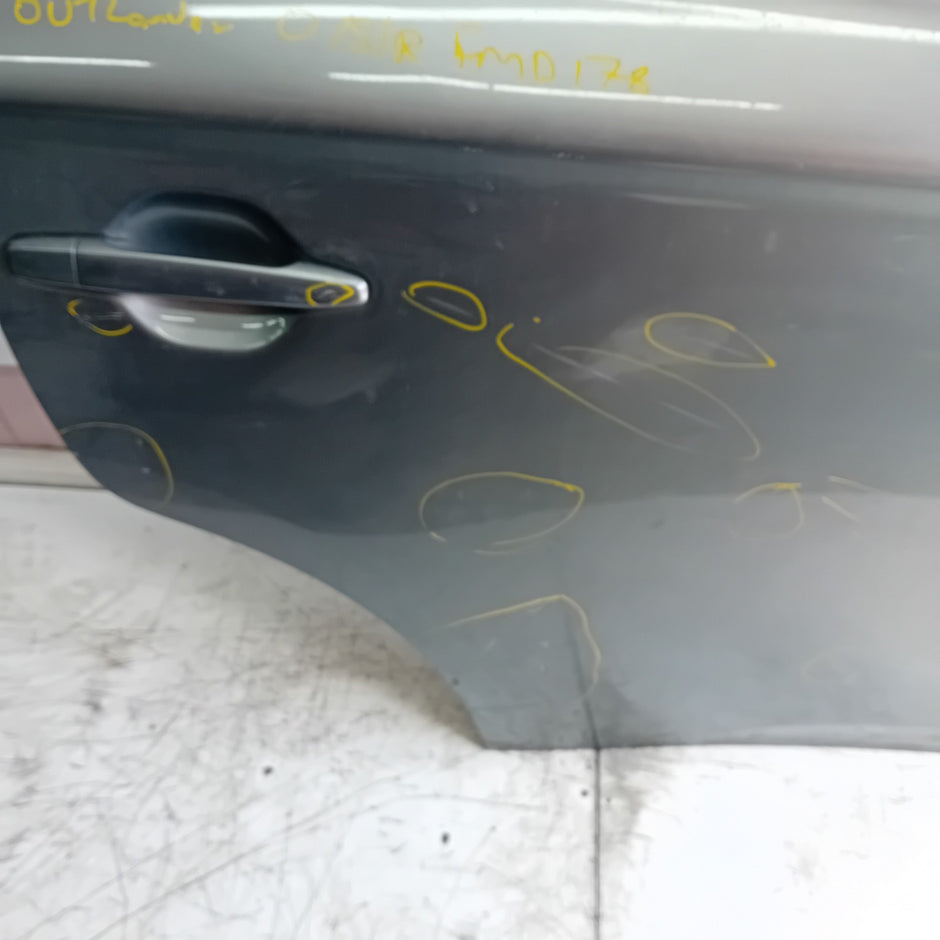 MITSUBISHI OUTLANDER MK3 DRIVER SIDE REAR DOOR OSR GREY 2013 ON COMPLETE FMD178