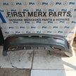 MERCEDES BENZ C-CLASS W205 COUPE REAR BUMPER 2015 GREY FMX60