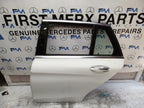 MERCEDES C-CLASS W205 EST PASSENGER REAR DOOR NSR WHITE 2014-21 COMPLETE FMD545