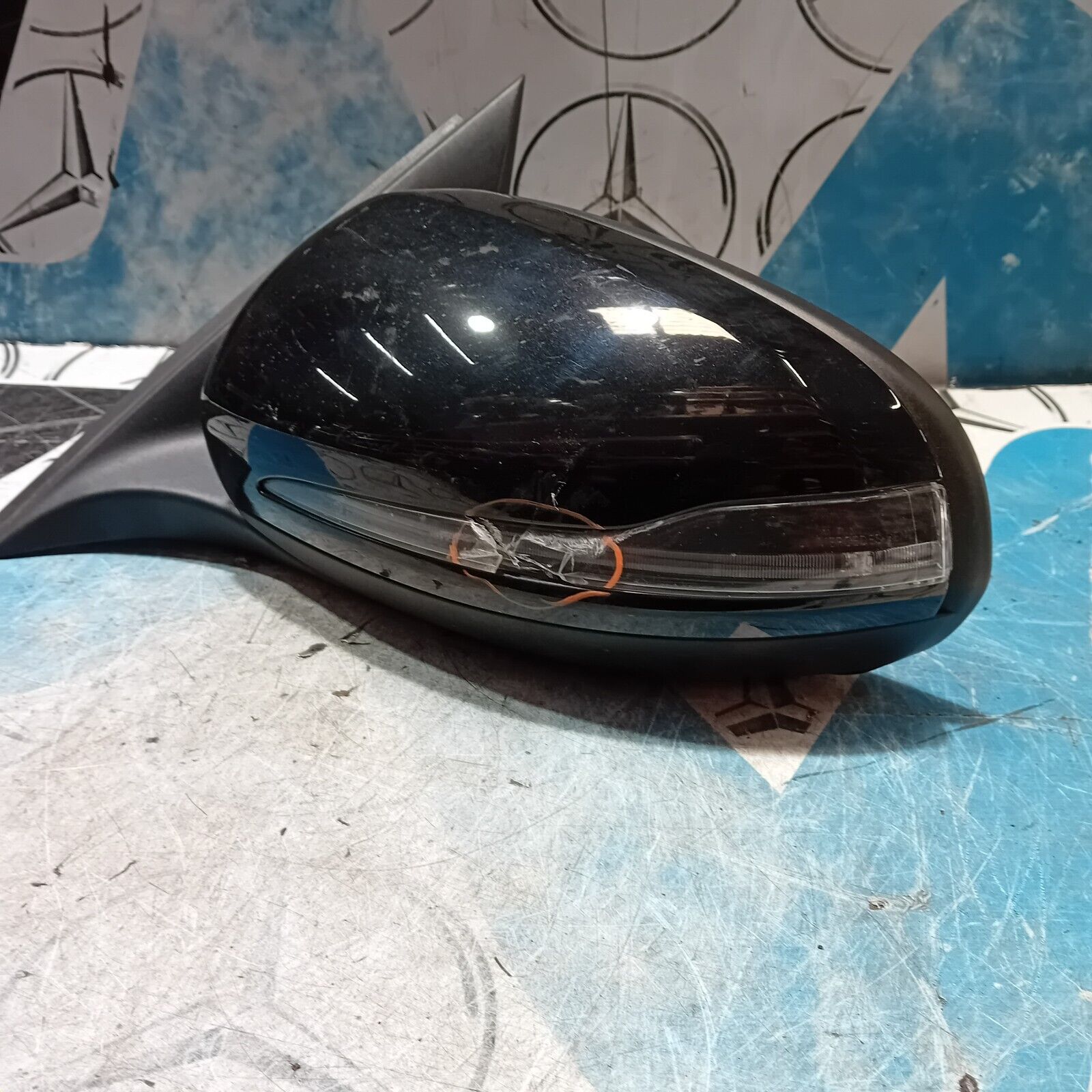 MERCEDES BENZ C-CLASS W205 WING MIRROR PASSENGER SIDE FRONT IN BLACK A2058104702