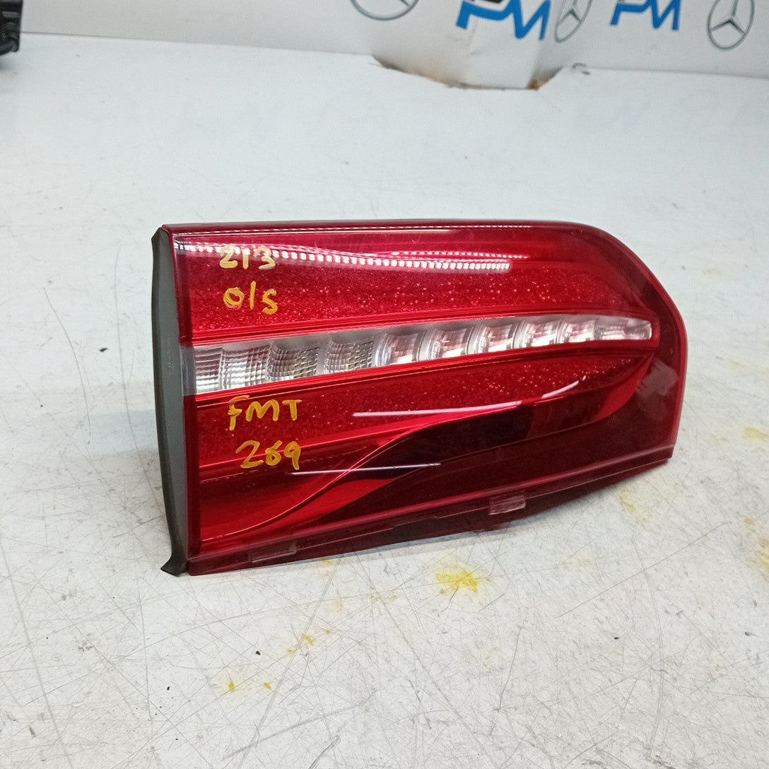 MERCEDES BENZ  E-CLASS W213 DRIVER RIGHT OS REAR TAIL LIGHT  2016 FMT269