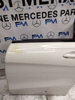 MERCEDES CLA W117 PASSENGER REAR DOOR NSR WHITE 2013-19 COMPLETE FMD300